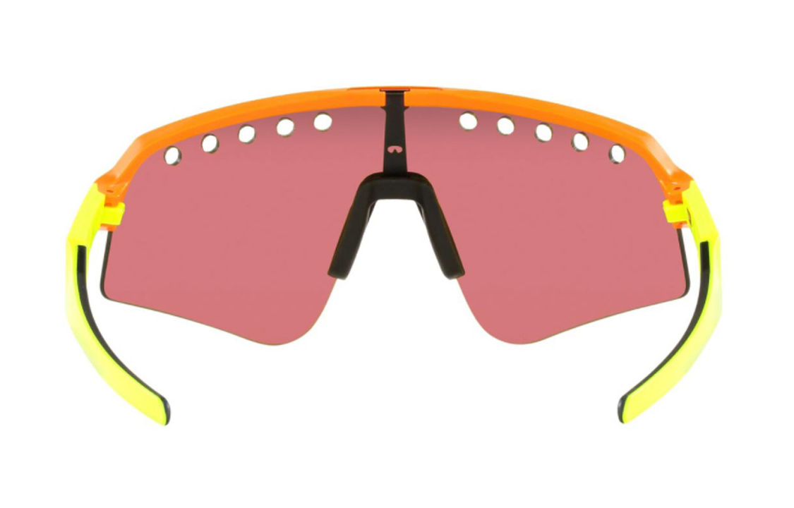 Purchase Cermin Mata Oval Oakley Unisex Trendy Kerangka Jingga Merah untuk Pasangan. 0OO9465-08