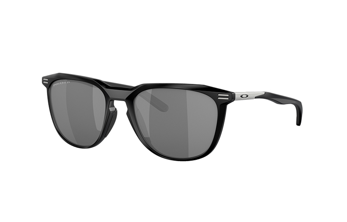 Order Gafas de sol negras unisex Oakley con rayas irregulares para parejas. 0OO9286A-02