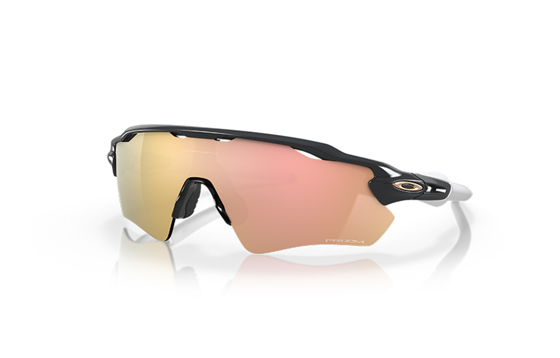Order Oakley 男女款黑色不規則太陽眼鏡附品牌標誌細節. 0OO9208-C7