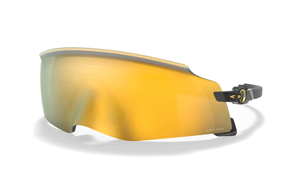 Oakley Unisex Irregular Plastic Sunglasses Black with Logo on Temple. KATO 9455M-02 圖 2