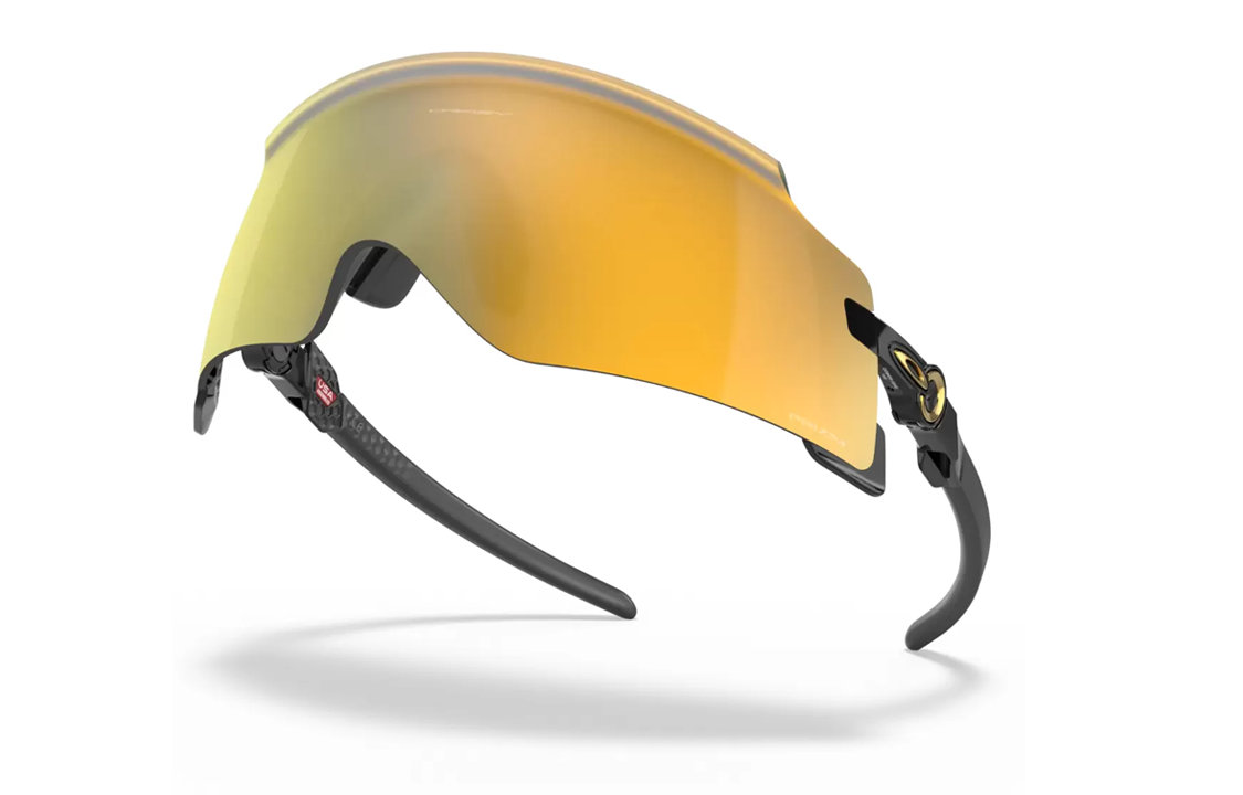 Oakley Unisex Irregular Plastic Sunglasses Black with Logo on Temple. KATO 9455M-02 圖 4