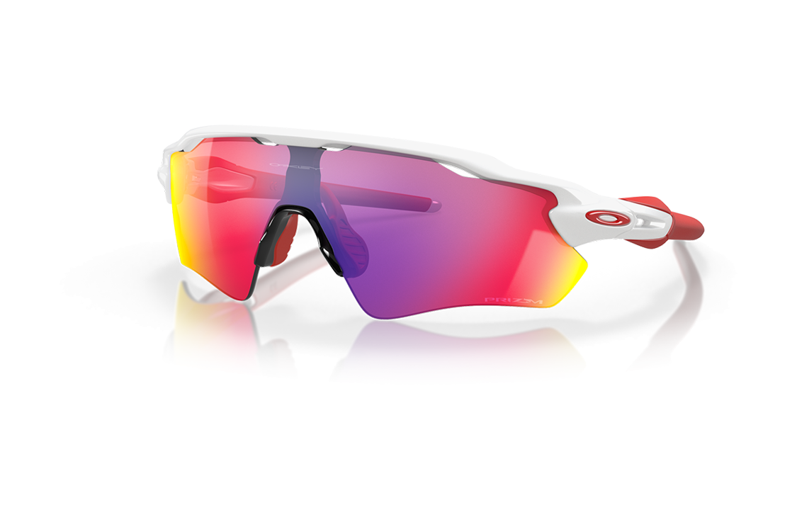 Order Oakley 男女不規則形太陽眼鏡 金屬與醋酸框 - 白色 0OO9208-05