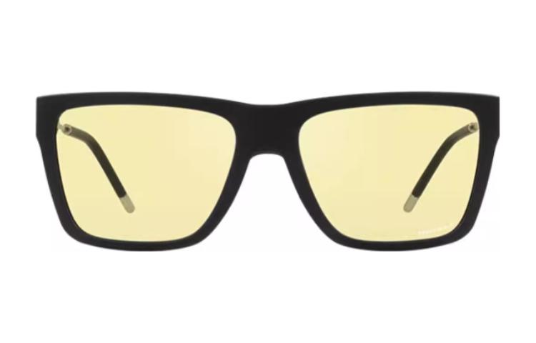 Order Gafas de sol irregulares unisex Oakley negras con logo en las patillas. 0OO9249-01