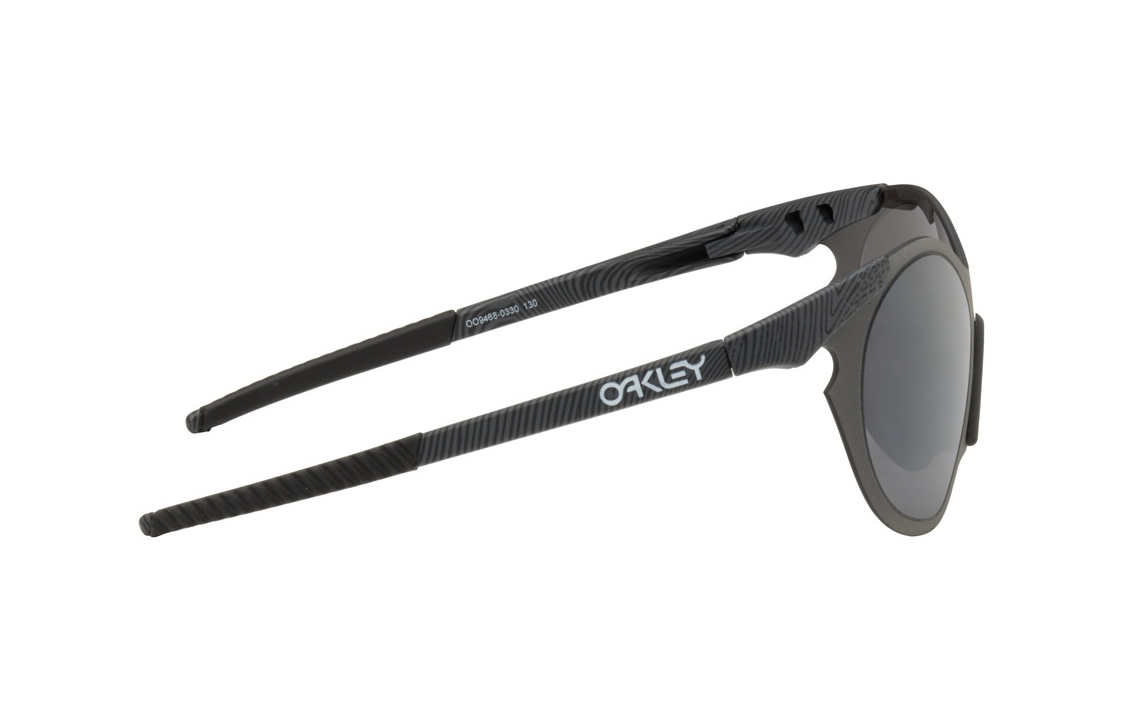 Oakley Unisex Irregular Sunglasses Black with Logo Temples OO9468-0330 圖 3
