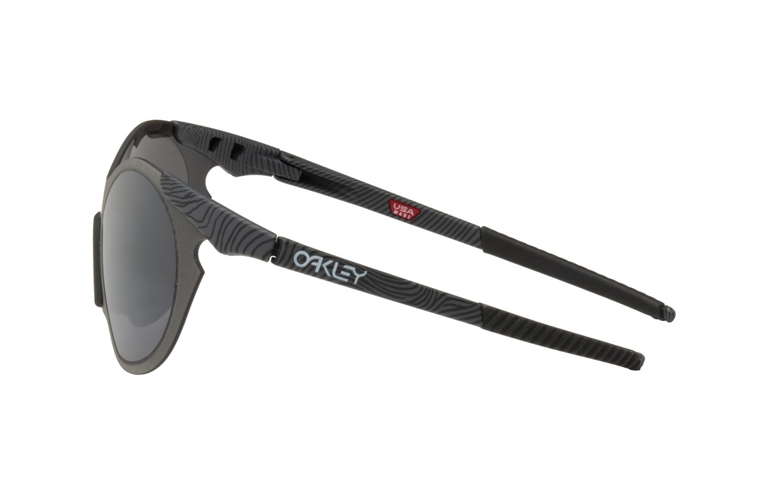 Oakley Unisex Irregular Sunglasses Black with Logo Temples OO9468-0330 圖 4