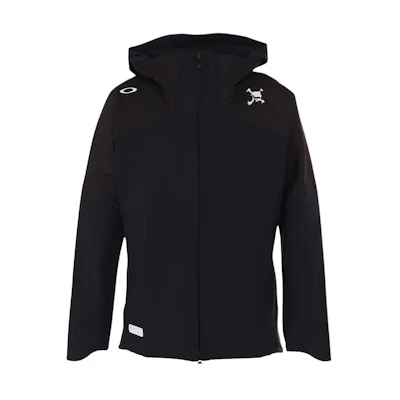 Oakley White Label Solotex Golf Zip Long Sleeve Jacket Black Fashionable Wear FOA406909-02E