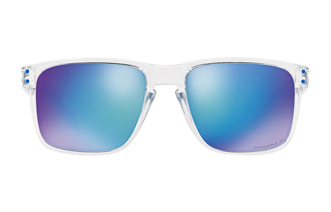 Lookbook Gafas de Sol Oakley Blancas Cuadradas Unisex con Protección UV de Moda. 0OO9417-07