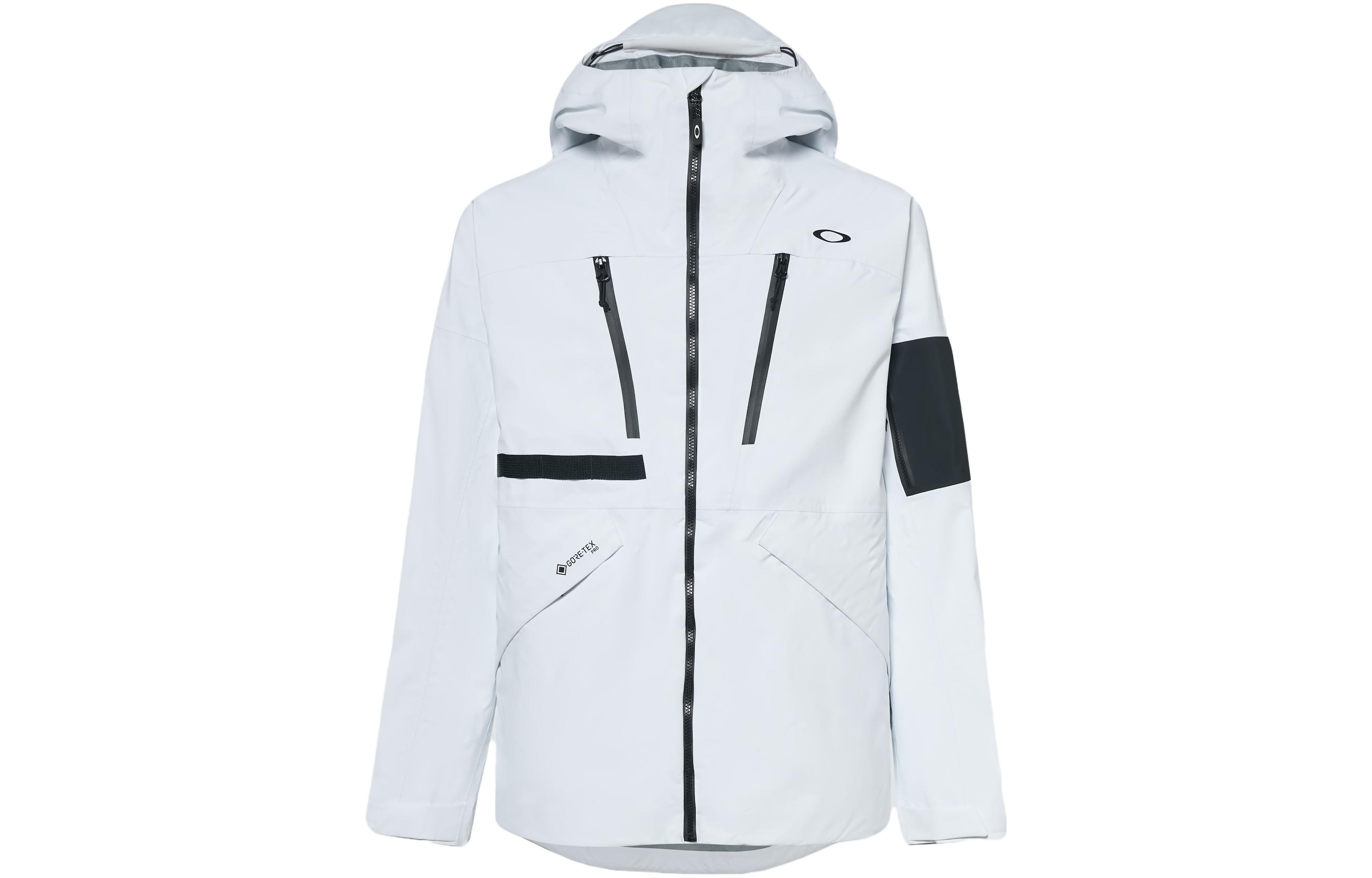 Oakley White Zipper Hoodie Casual Jacket FOA402341-100
