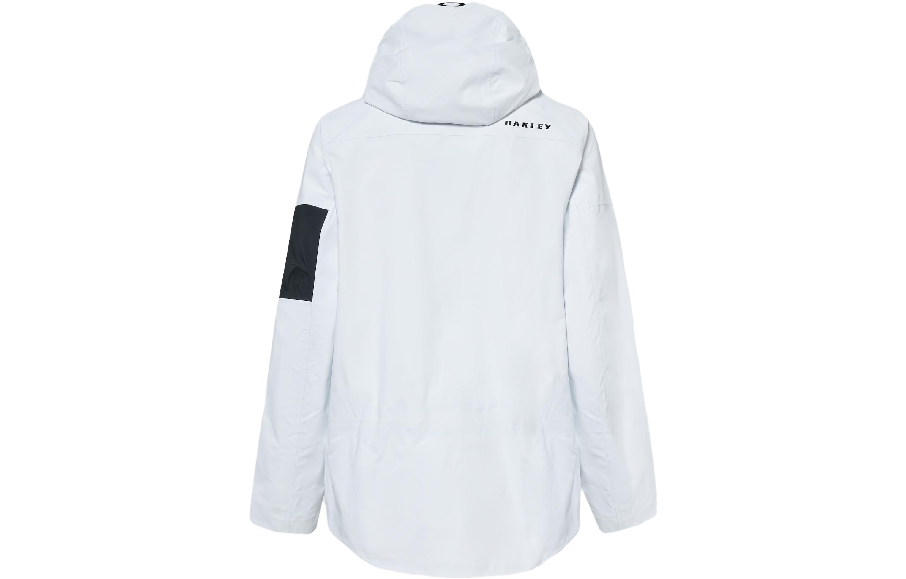 Lookbook 오클리 화이트 지퍼 후드 캐주얼 자켓 FOA402341-100