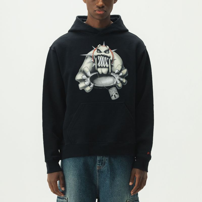 Purchase Oakley x Piet FW23 男女連帽衫 黑色 前幅圖案印花 0047-FOA406539