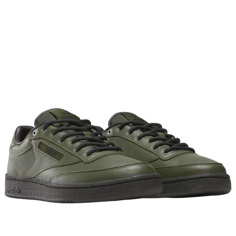 Lookbook OBEY x Reebok Club C 85“綠色”運動鞋 100220303