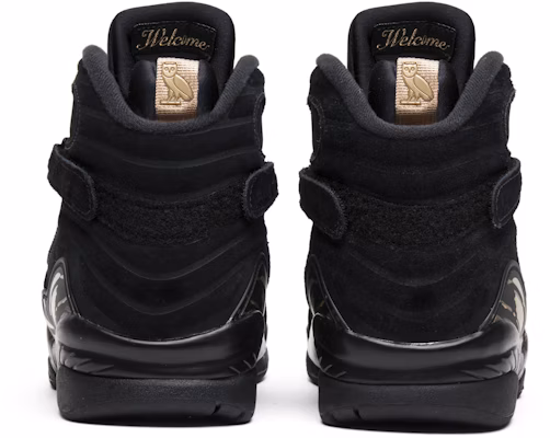 October's Very Own x Air Jordan 8 Retro 'Black' AA1239-045 Details for October's Very Own x Air Jordan 8 Retro 'Black' AA1239-045