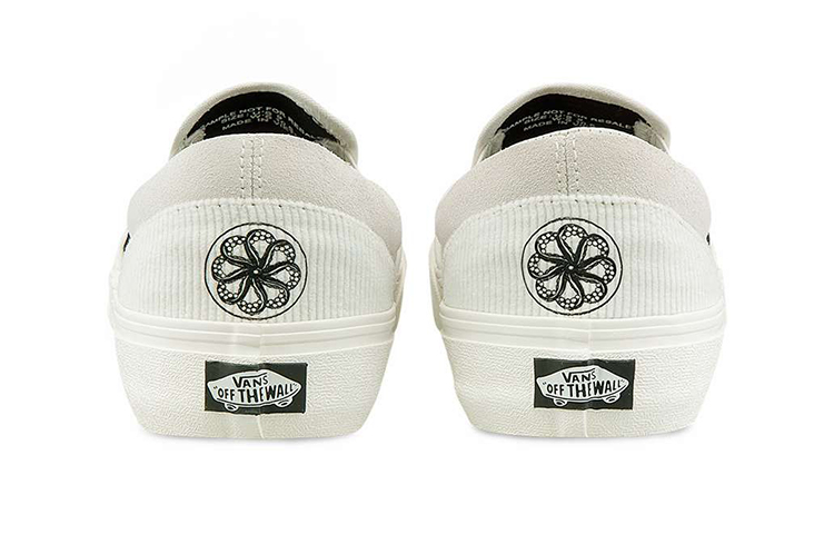 Shop 章魚 x Vans 經典懶人鞋 SF '棉花糖' VN0A3MUC9IH