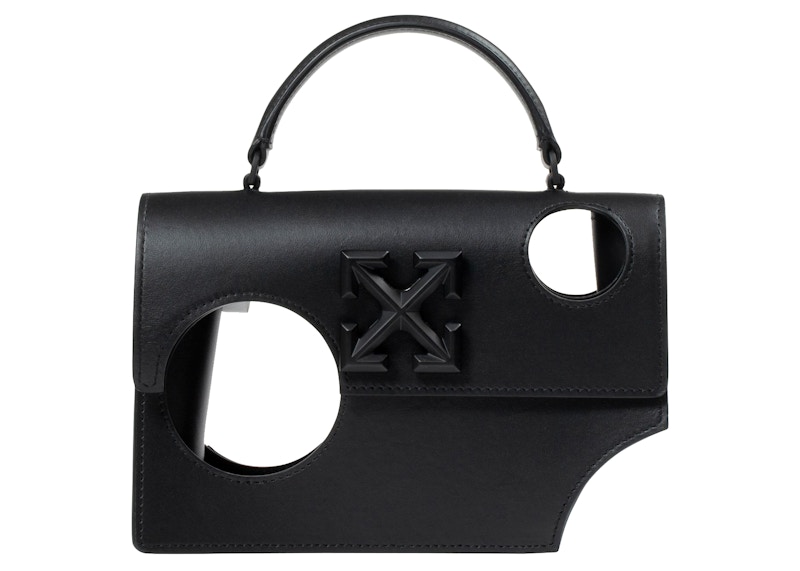 OFF-WHITE 1.4 Jitney Holes Bag Black