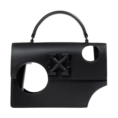 OFF-WHITE 1.4 Jitney Holes Bag Black