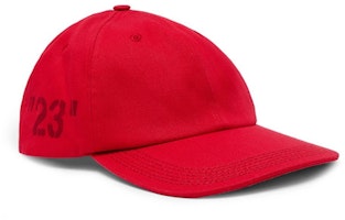 Off-White 23' Printed Baseball Hat Tonal Red Off-White 23' Printed Baseball Hat Tonal Red