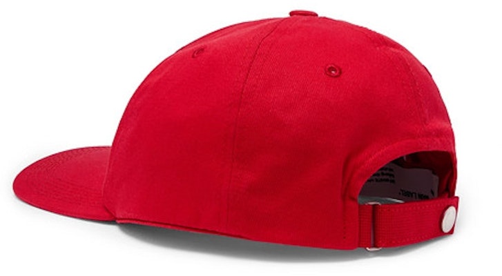Off-White 23' Printed Baseball Hat Tonal Red Order Off-White 23' Printed Baseball Hat Tonal Red