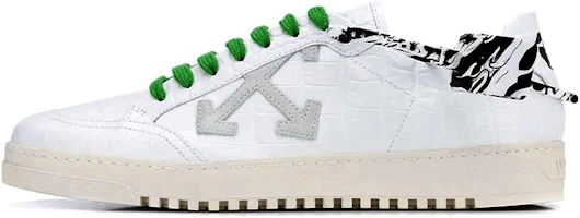 Off-White 2.0 'Crocodile Pattern - White Green' OMIA042E20LEA0020100 Off-White 2.0 'Crocodile Pattern - White Green' OMIA042E20LEA0020100