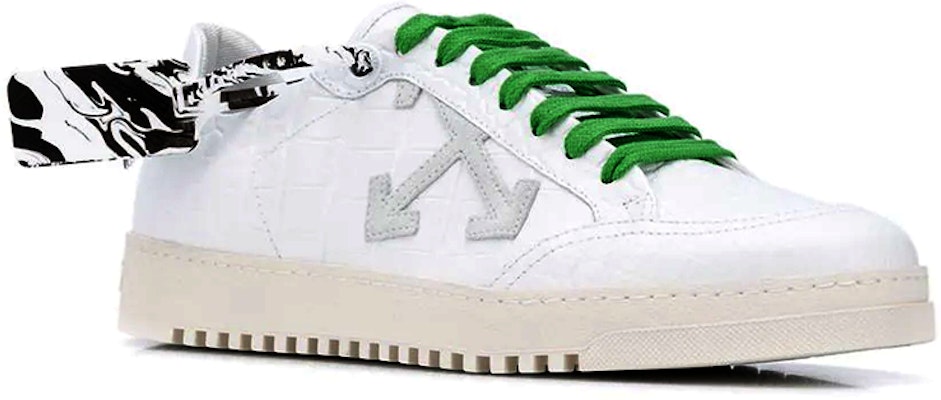 Off-White 2.0 'Corak Buaya - Putih Hijau' OMIA042E20LEA0020100 Order Off-White 2.0 'Corak Buaya - Putih Hijau' OMIA042E20LEA0020100