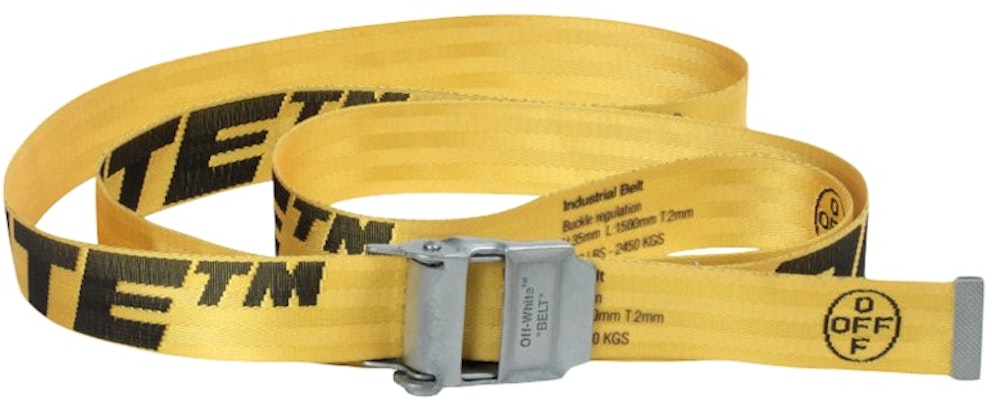 Off-White 2.0 Industrial Belt Yellow/Black Buy Off-White 2.0 Industrial Belt Yellow/Black