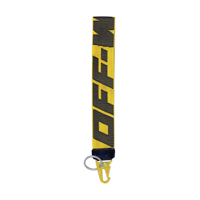 Off-White 2.0 Industrial Keychain Yellow/Black/Yellow