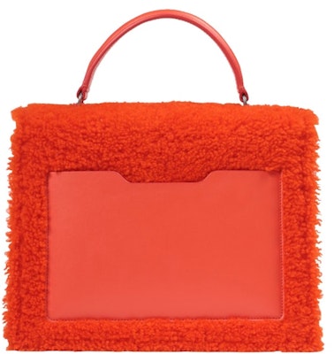 OFF-WHITE 2.8 Jitney Bag Furry Orange Order OFF-WHITE 2.8 Jitney Bag Furry Orange