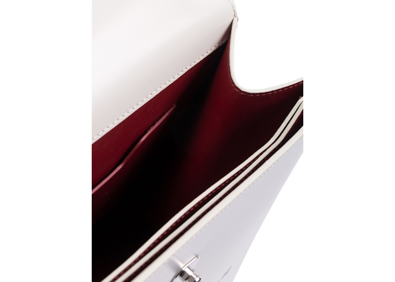 OFF-WHITE 2.8 Jitney Quote-Print Crossbody Bag "NOT FOR SALE" Off White/Violet 圖 3