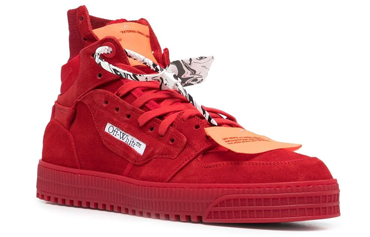 Off-White 3.0 Off-Court High 'Red' 圖 2