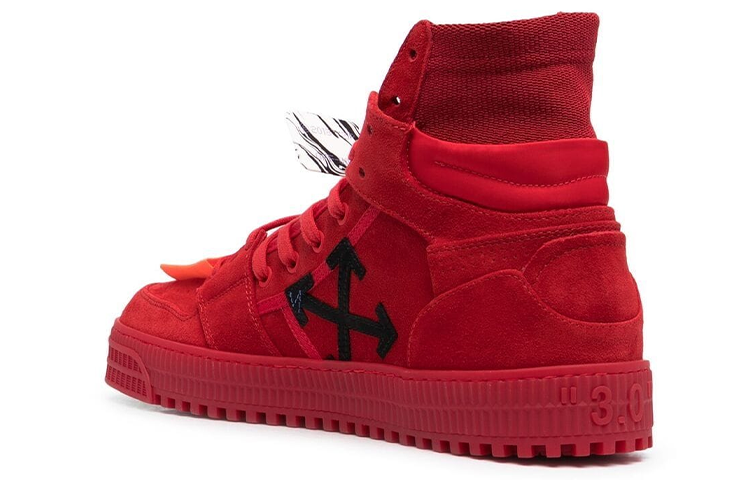 Off-White 3.0 Off-Court High 'Red' 圖 3