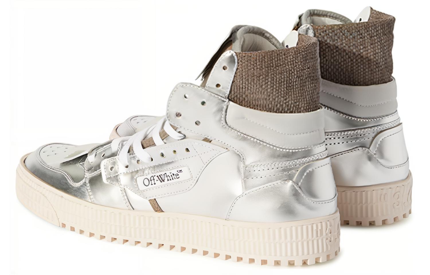 Shop Off-White 3.0 Off-Court High 'Perak Coklat Hijau' OMIA065F23LEA0047272