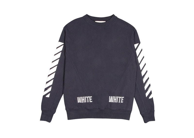 Off-White 3D Crewneck Navy