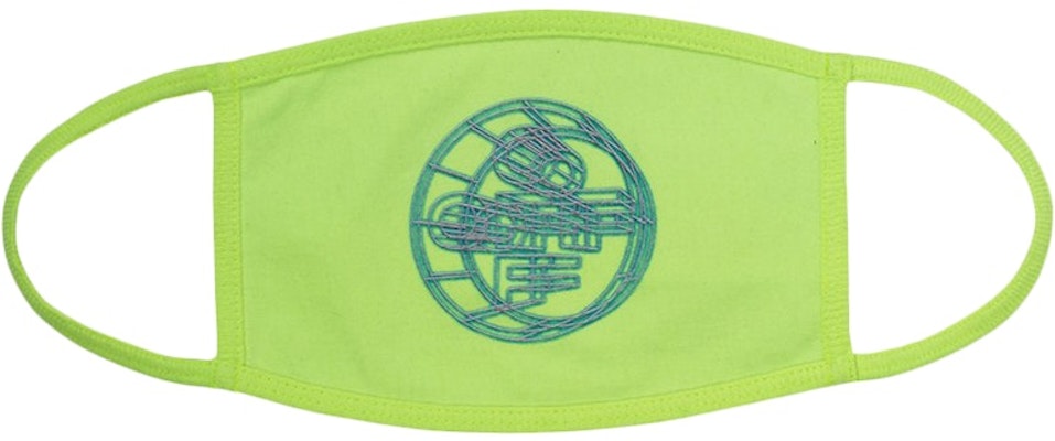 Off-White 3D Crossed Face Mask Fluo Yellow/Multicolor Buy Off-White 3D Crossed Face Mask Fluo Yellow/Multicolor