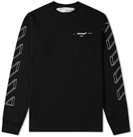 Off-White 3D Marker Diag Sweatshirt Black/White Off-White 3D Marker Diag Sweatshirt Black/White