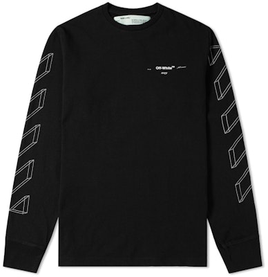 Off-White 3D Marker Diag Sweatshirt Black/White Buy Off-White 3D Marker Diag Sweatshirt Black/White