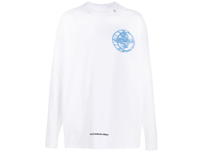 Buy Off-White 3D Off Camiseta Manga Larga Blanca/Azul
