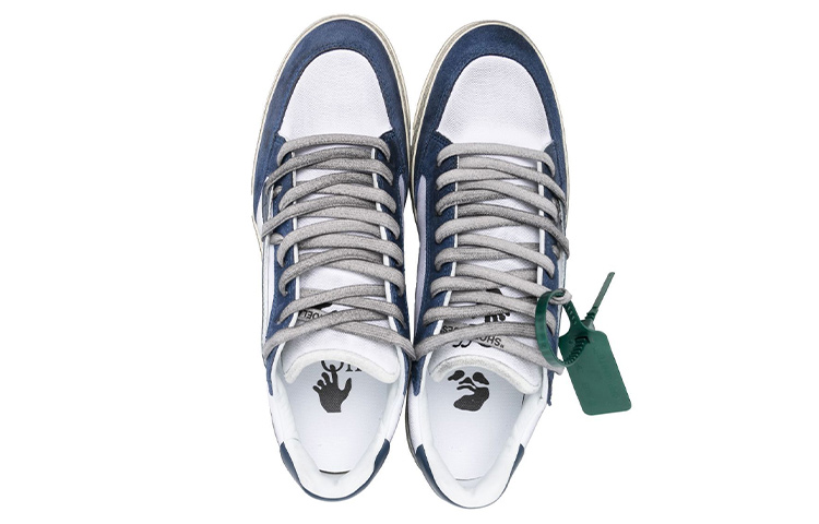 Off-White 5.0 Low 'Navy Blue White' 圖 5