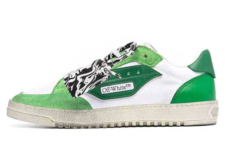 Off-White 5.0 Low 'White Green'