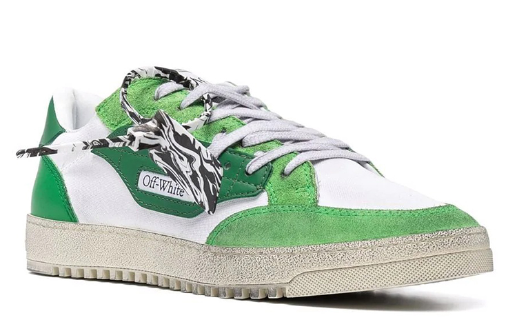 Off-White 5.0 Low 'White Green' 圖 2