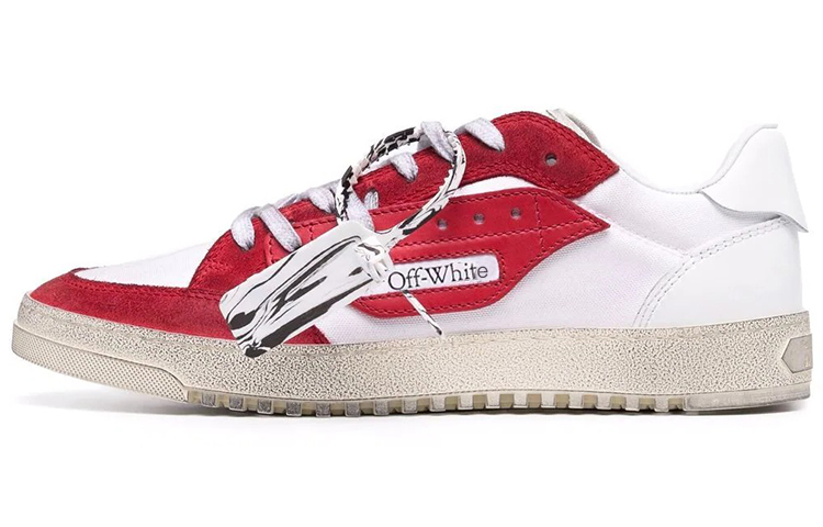 Off-White 5.0 Low 'White Red'