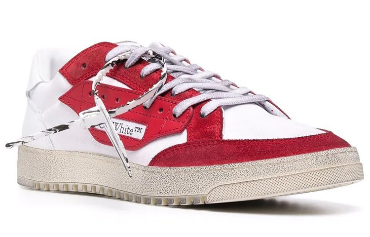 Off-White 5.0 Low 'White Red' 圖 2