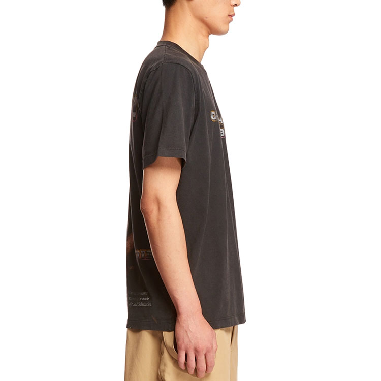 OFF-WHITE  Black Crewneck T-Shirt with Letter and Number Print OMAA027F23JER0061084 圖 6