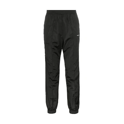 OFF-WHITE Black Jogger Sweatpants Elastic Waist Regular Fit OMCA090S19A230011000