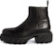 Off-White 'Boot Hitam Kulit Tebal' OMID029F23LEA0011010