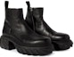 Order Off-White 'Boot Hitam Kulit Tebal' OMID029F23LEA0011010