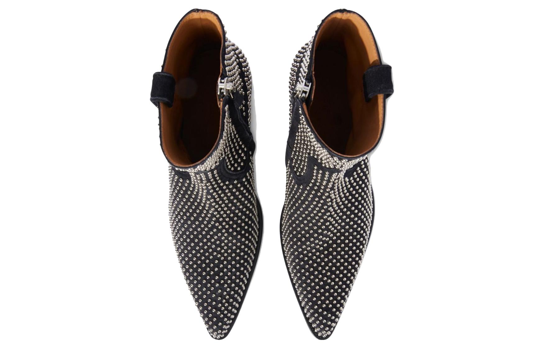 Off-White 'Black Leather Pointed-Toe CMFT Boot' 圖 4