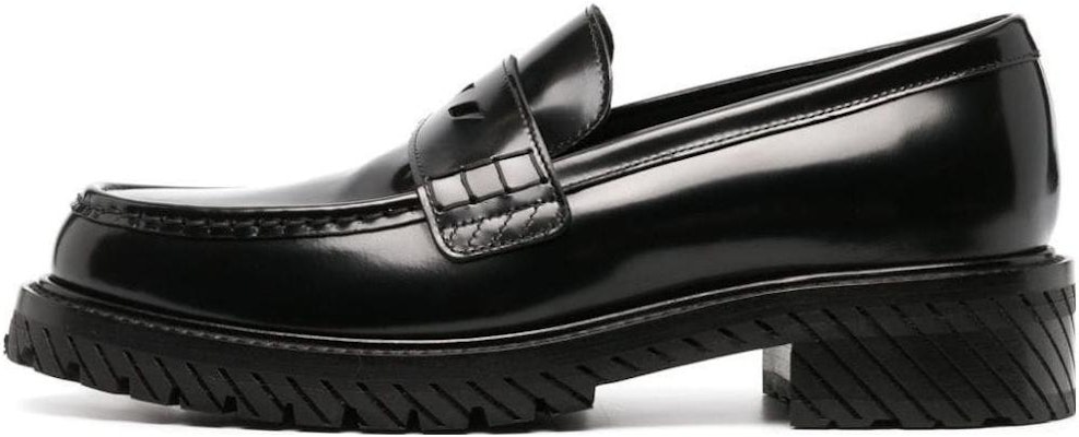 Off-White '黑色乐福鞋' OMIG008F23LEA0011010 Buy Off-White '黑色乐福鞋' OMIG008F23LEA0011010