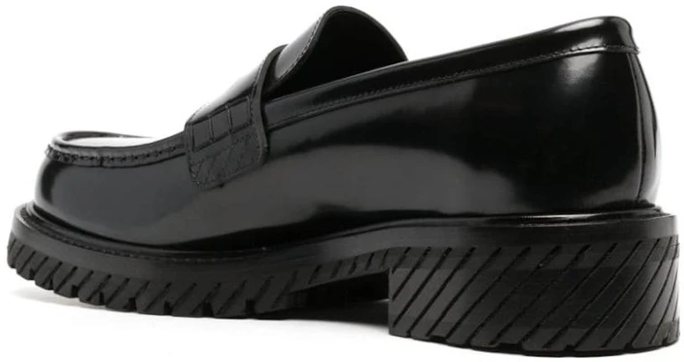 Off-White '黑色乐福鞋' OMIG008F23LEA0011010 Lookbook Off-White '黑色乐福鞋' OMIG008F23LEA0011010