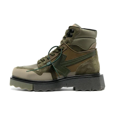 Off-White 'Camouflage Green Suede'
