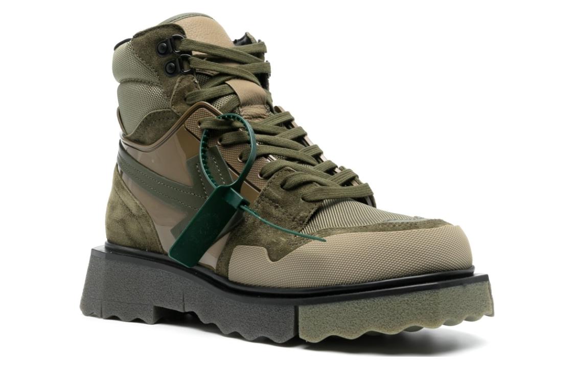 Off-White 'Camouflage Green Suede' 圖 2