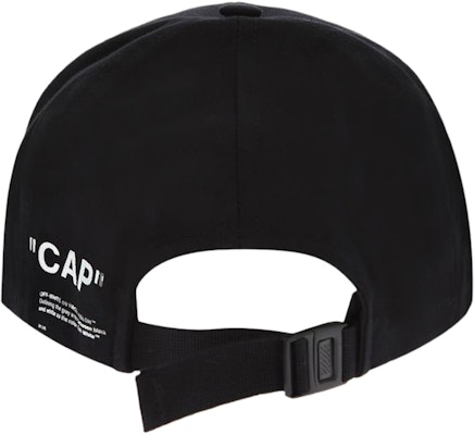 Off-White "CAP" Quote Hat Black/White Lookbook Off-White "CAP" Quote Hat Black/White